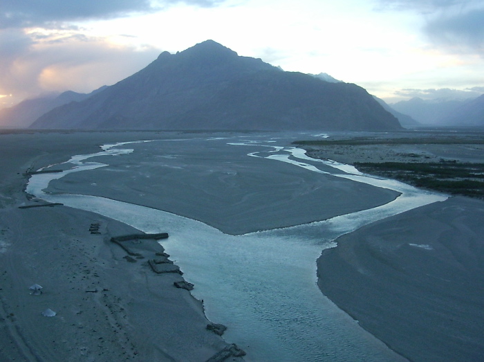 Landscape at sunset