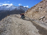 Sylvain & Matthias sur la route du retour