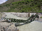 Bridge seen from the other side of the river