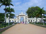 An entry gate to the Cubbon Park