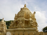 Roof of a pavilion of the temple