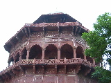 Bâtiment à côté du Taj