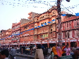 The pink city