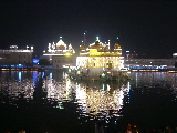 Le Golden Temple de nuit