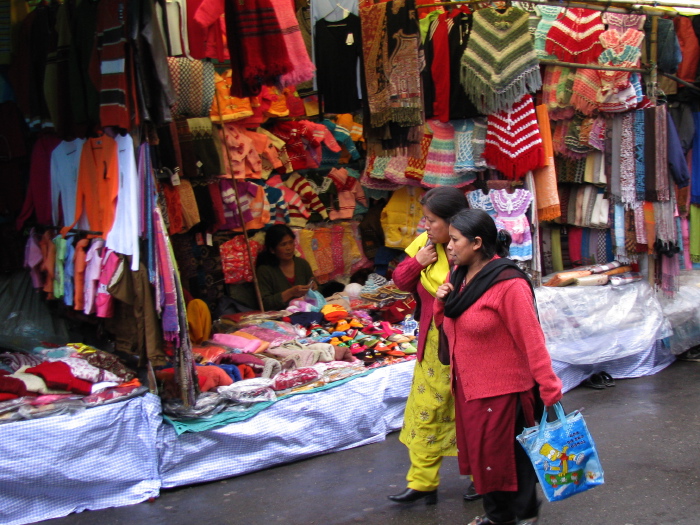 Coloured stalls