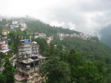 View on the town of Pelling