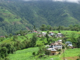 Village dans les environs de Pelling