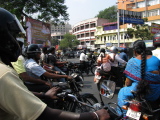 Two-wheeler trafic