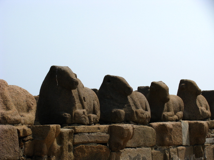 Stone cows