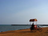 An ice cream seller