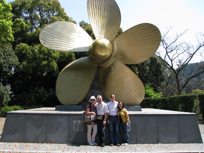 Michèle, Gaston, Thimo & Megumi