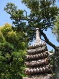 Small stone pagoda