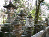 Stone lanterns