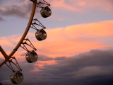 A ferris wheel