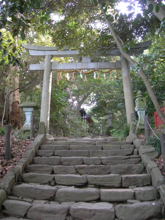 Gate inside the island