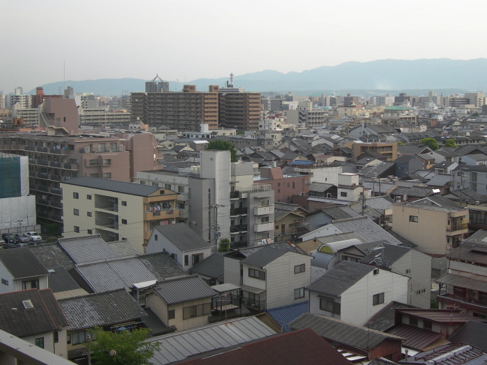 View on Kyoto City