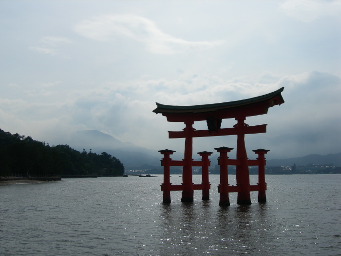 Torii flottant