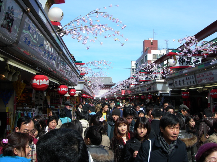 Allée commerçante d'Asakusa