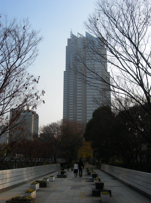 Allée du parc Shinjuku Chuo-koen