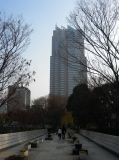 Alley in the Shinjuku Chuo-koen Park