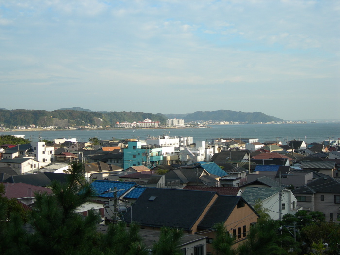 Vue sur Kamakura près de Yokohama