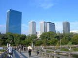 View on a modern Osaka quarter