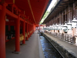 Alley in a shrine