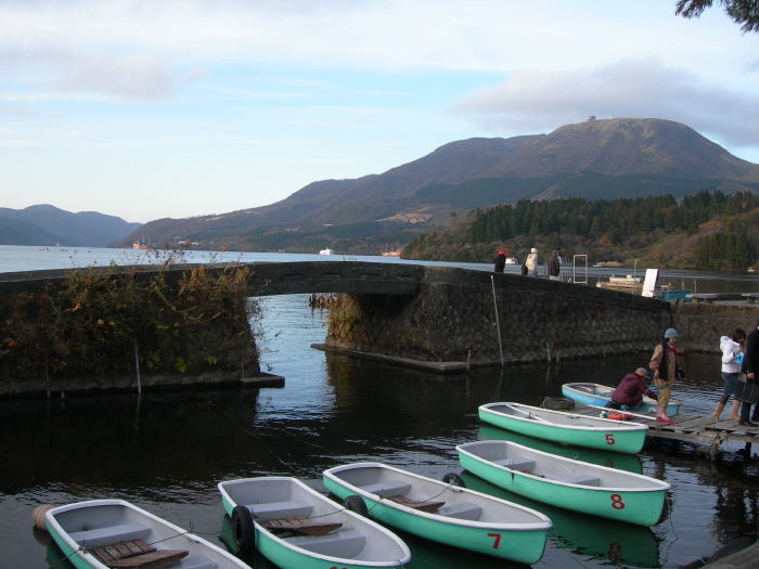 Petit pont sur le lac