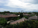 View on the roofs of the village