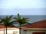 Ocean seen from our hotel