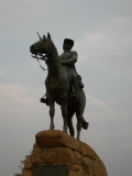 Statue of the major Curt von François