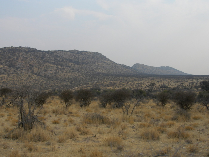 Montagnes du domaine de Mount Etjo