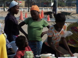 Young Namibian girls