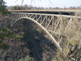 Bridge between Zimbabwe and Zambia