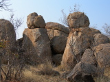 Strange rocky formation