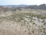 Plain seen from the mountain