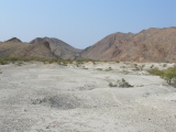 Small rocky dunes