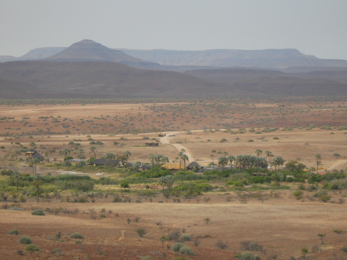 View on Palmwag Lodge