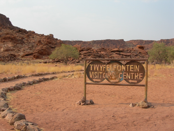 Entrée du domaine de Twyfelfontein