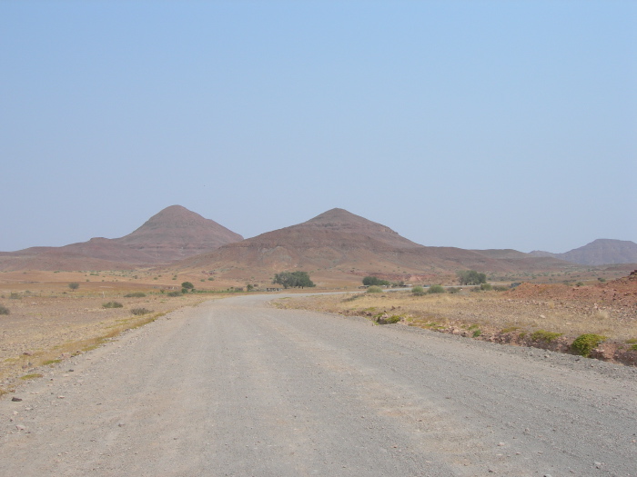 Route pour la Forêt pétrifiée