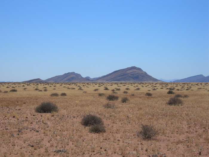 Paysage à l'extérieur du canyon