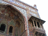 Vault of the mosque entry gate