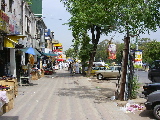 A shopping street