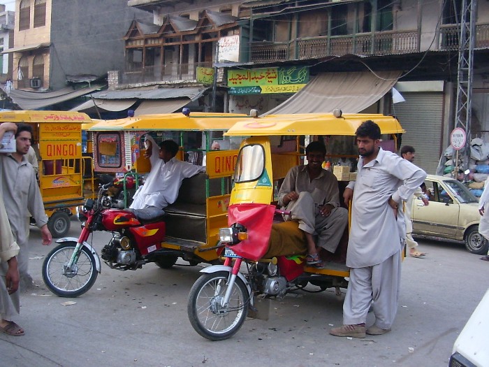 Motorbike-rickshaws