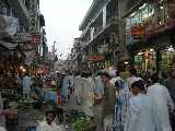 The vegetable market