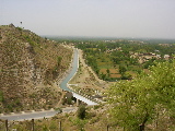 Canal feeding the water network of Islamabad