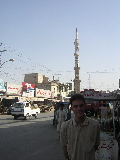 Thimo in a Multan street