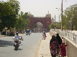 A gate of the fort